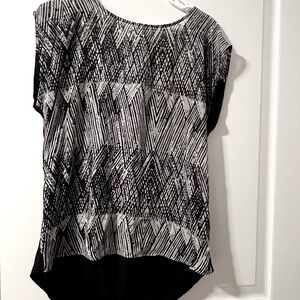 Black and White Shirt